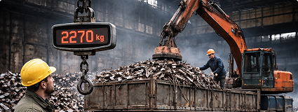 Взвешивание на месте с последующим вывозом